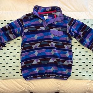 RARE 90s pattern Patagonia Synchilla Fleece